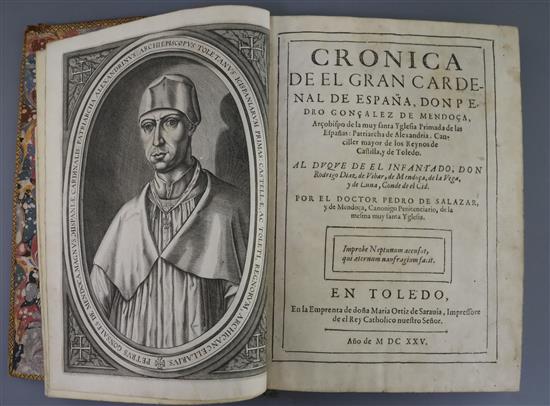Salazar de Mendoza, Pedro - Cronica de el Gran Cardenal de Espana, Don Pedro Goncalez de Mendoza,